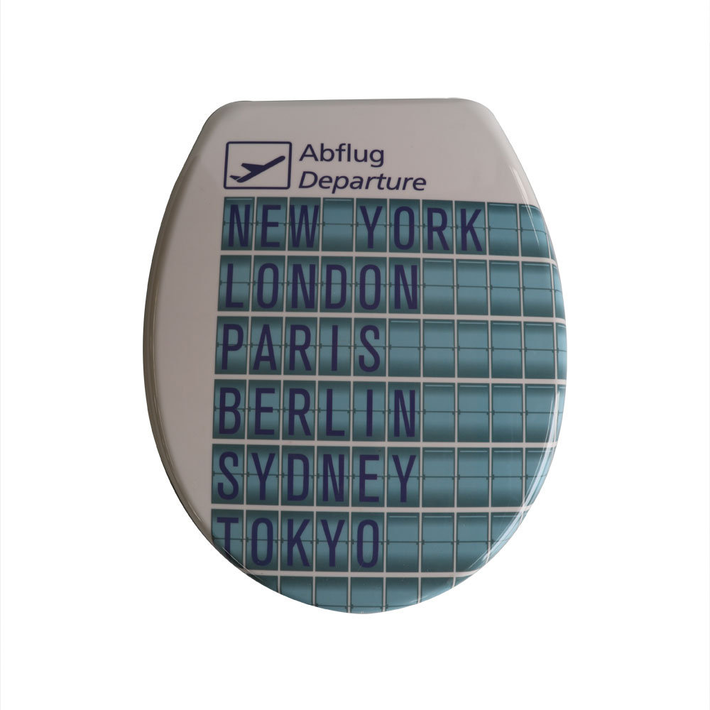 UF тоалетно седиште за бавно паѓање